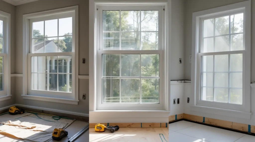 How to Replace Double Hung Window with Casement Step by Step