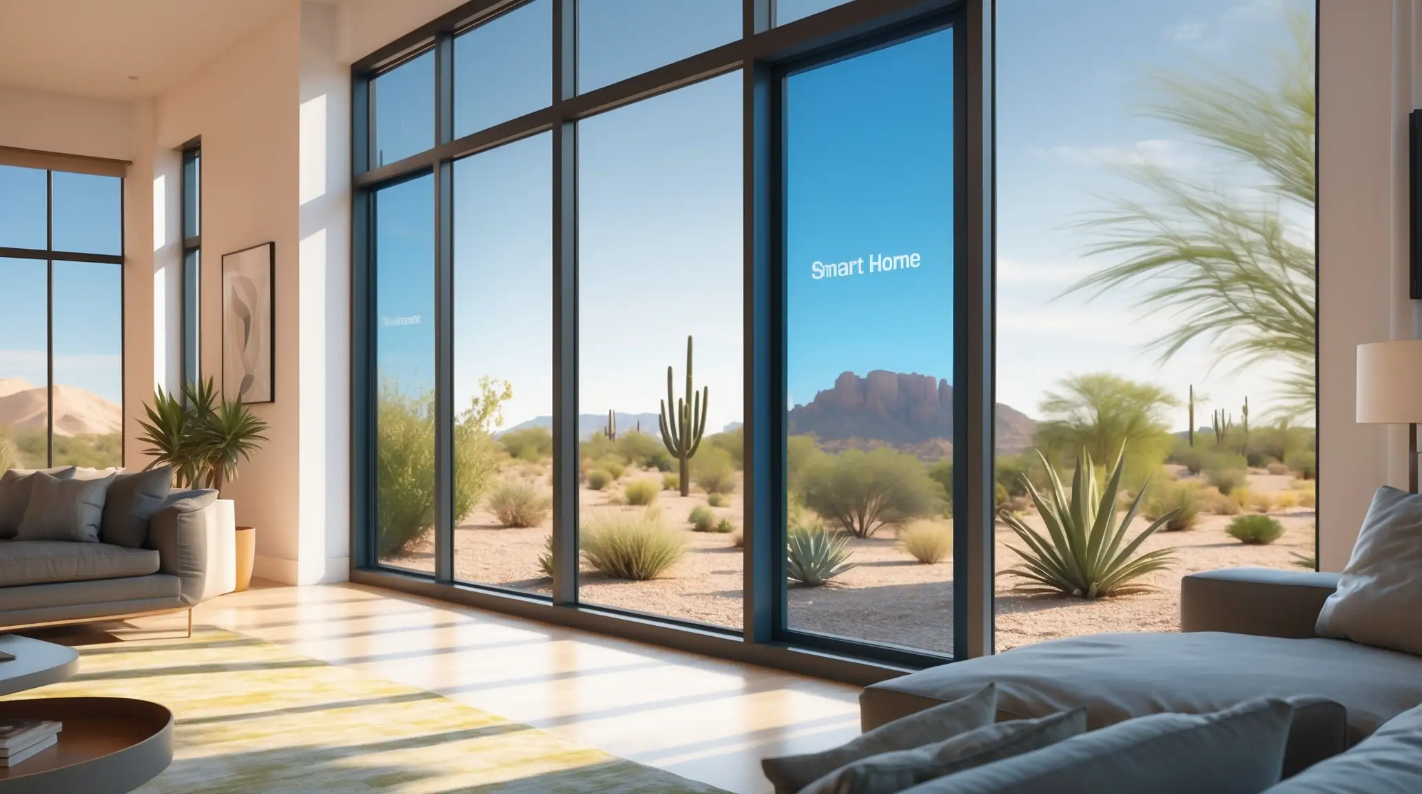 smart home window