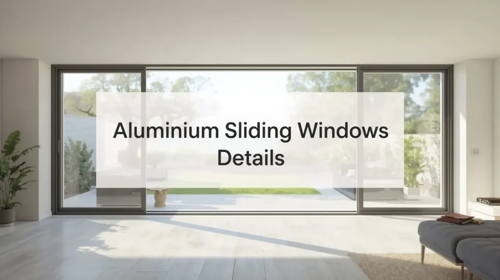 aluminium sliding windows details