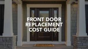 front door replacement cost