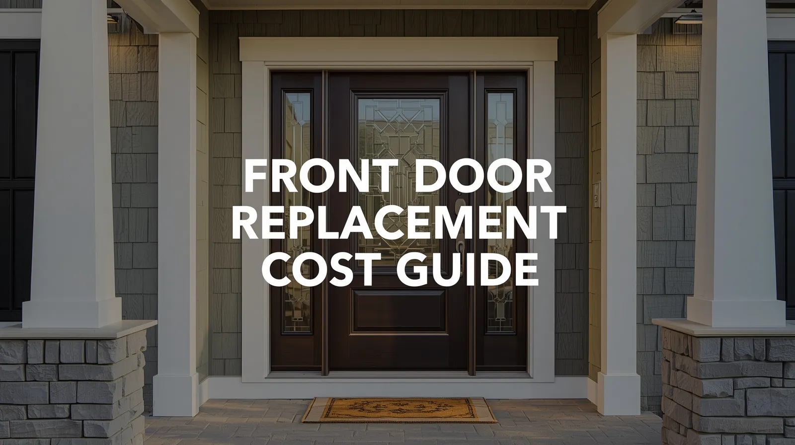 front door replacement cost