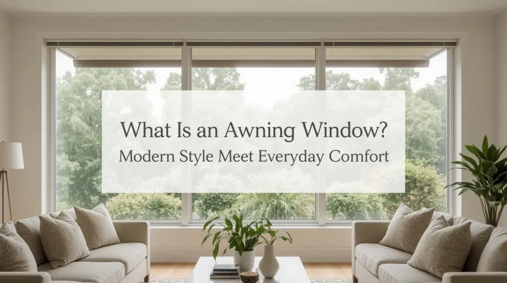 what is an awning window
