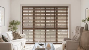 Horizontal Blinds for Sliding Glass Doors